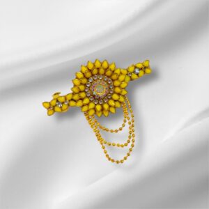 Center yellow Hair Clips